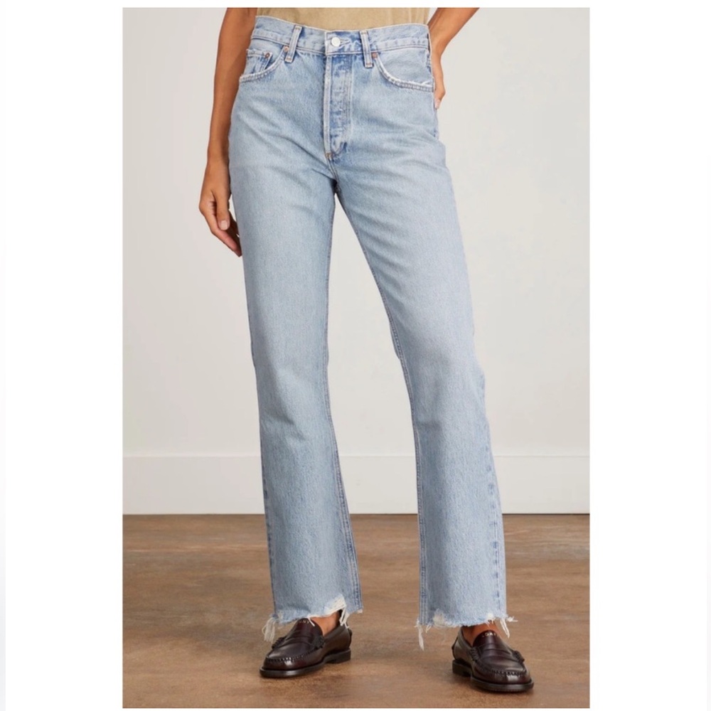 AGOLDE High-Rise Relaxed Bootcut Jeans